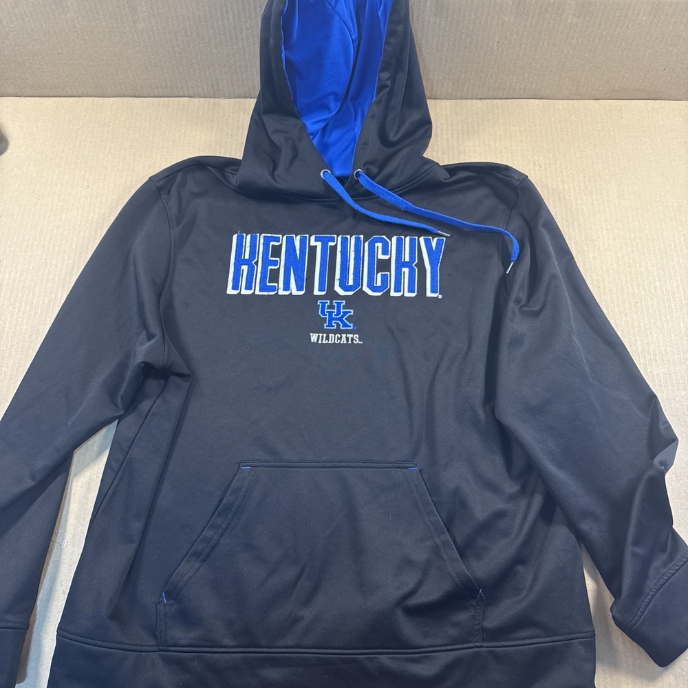 Kentucky Wildcats Top of the World Hoodie Embroidered Logo Spellout Mens XXL